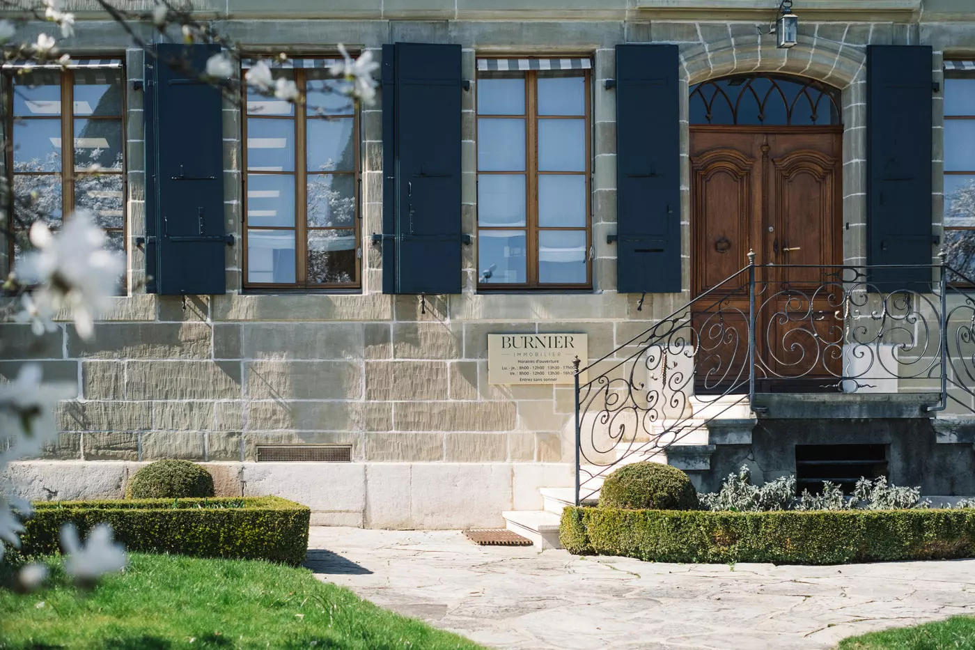Les bureaux de Burnier & Cie SA à Nyon