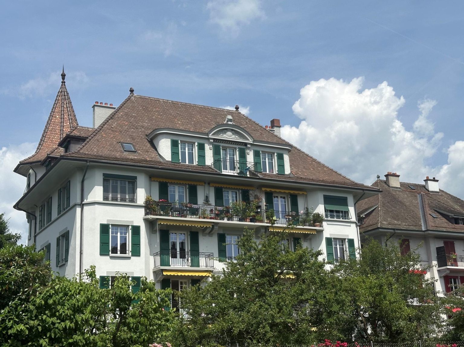 Appartement de 4,5 pièces au 1er étage d’un bel immeuble de Nyon