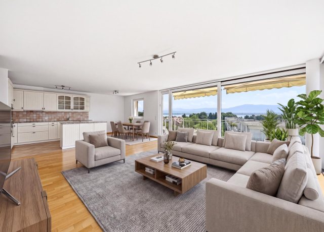 Appartement de 4.5 pièces avec vue lac à Coppet - photo 2