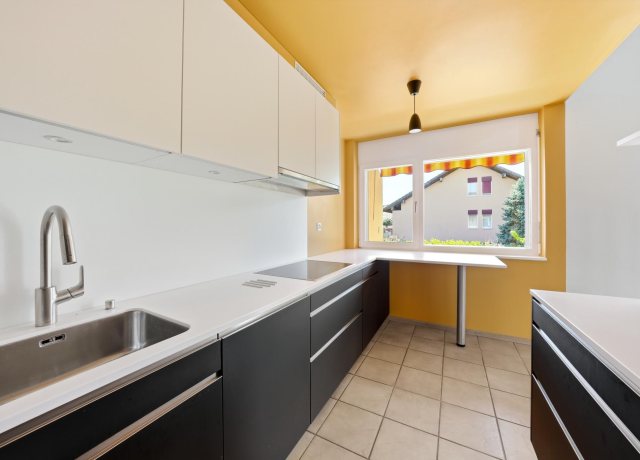 Duplex en attique de 5,5 pièces à Bursinel - photo 7