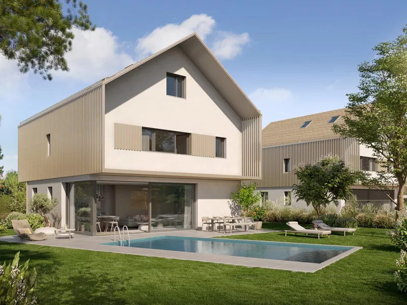Promotion de cinq villas individuelles à Chavannes-de-Bogis