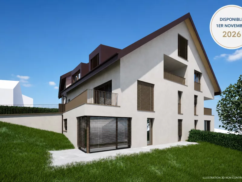 Nouvelle promotion à la location - Appartement Lot 6 de 2,5 pièces avec balcon