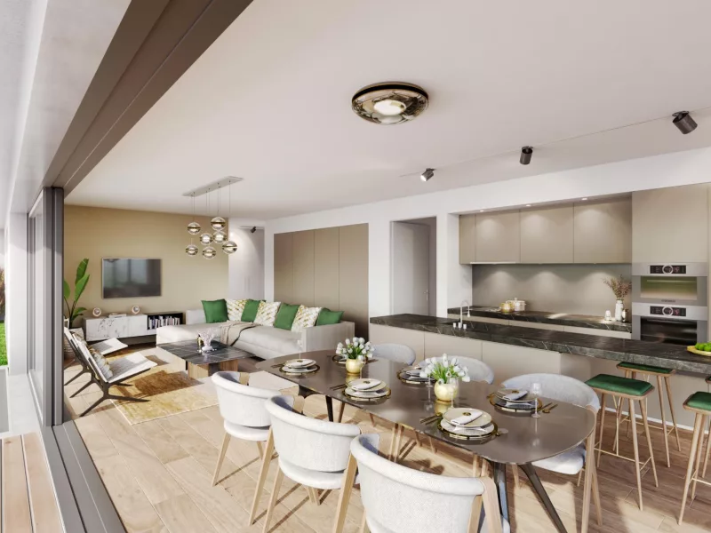 Promotion de 2 appartements en PPE à Prangins