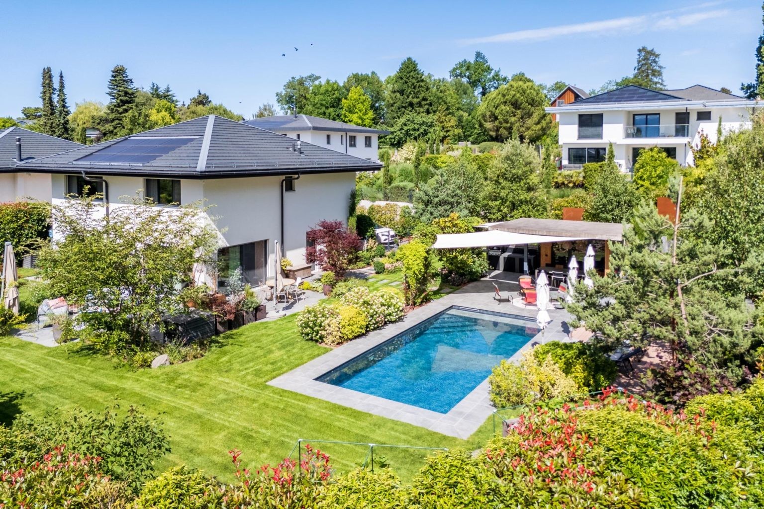 Splendide villa avec piscine Ã  Chigny proche de Morges